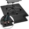 WorkOnIt 54" x 36" Anti-Fatigue Chair Mat for Hardwood Floors, Sit or Standing Desk, Black